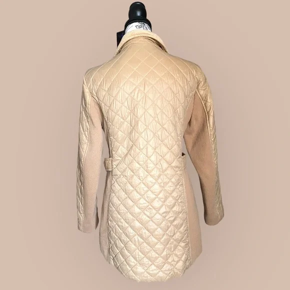 Marc New York tan puffer coat. 🧥 size small - Picture 3 of 7